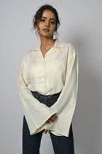 Striped Bell Sleeve Shirt