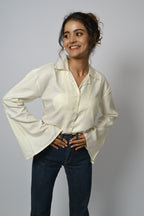 Striped Bell Sleeve Shirt