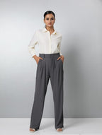 Lyocell Fluid Striped Shirt