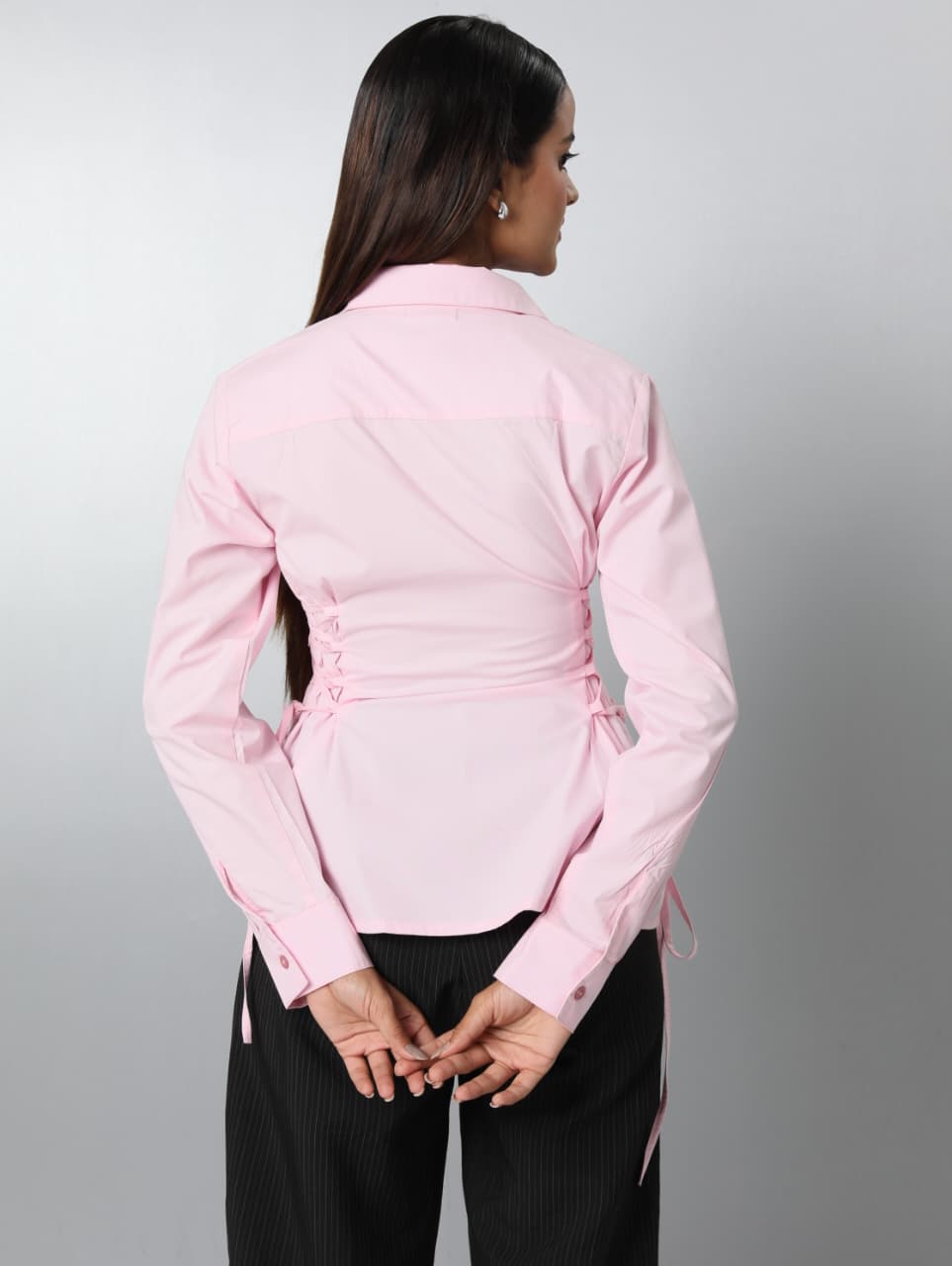 Peplum Fitted Shirt