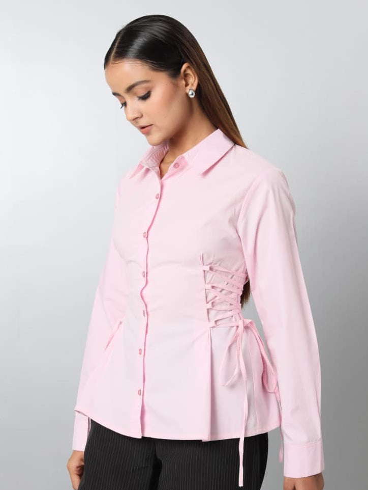 Peplum Fitted Shirt