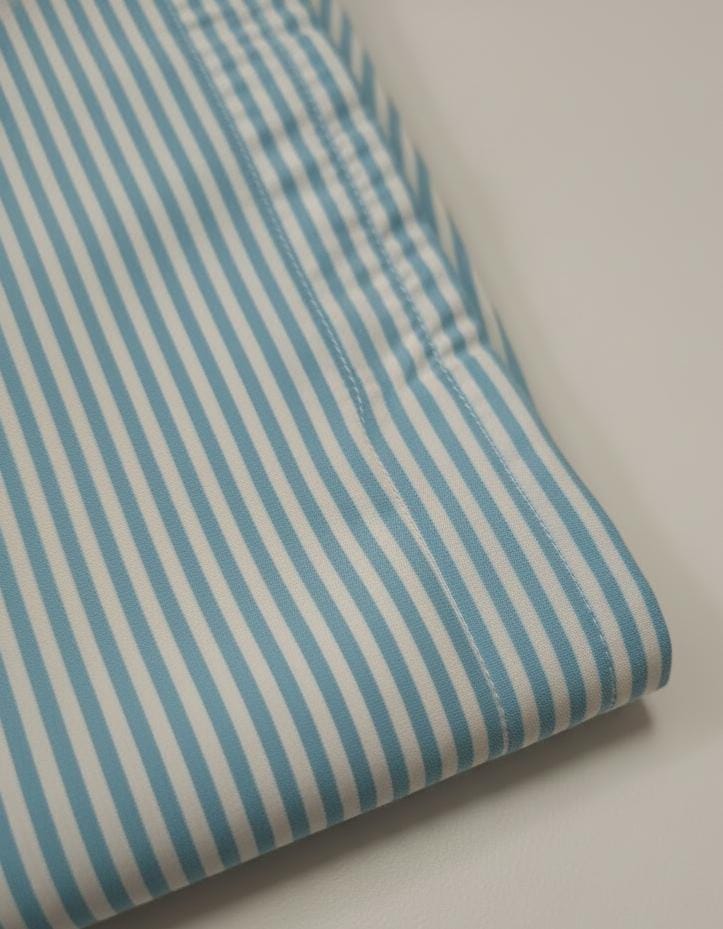 Striped Overlap Shirt